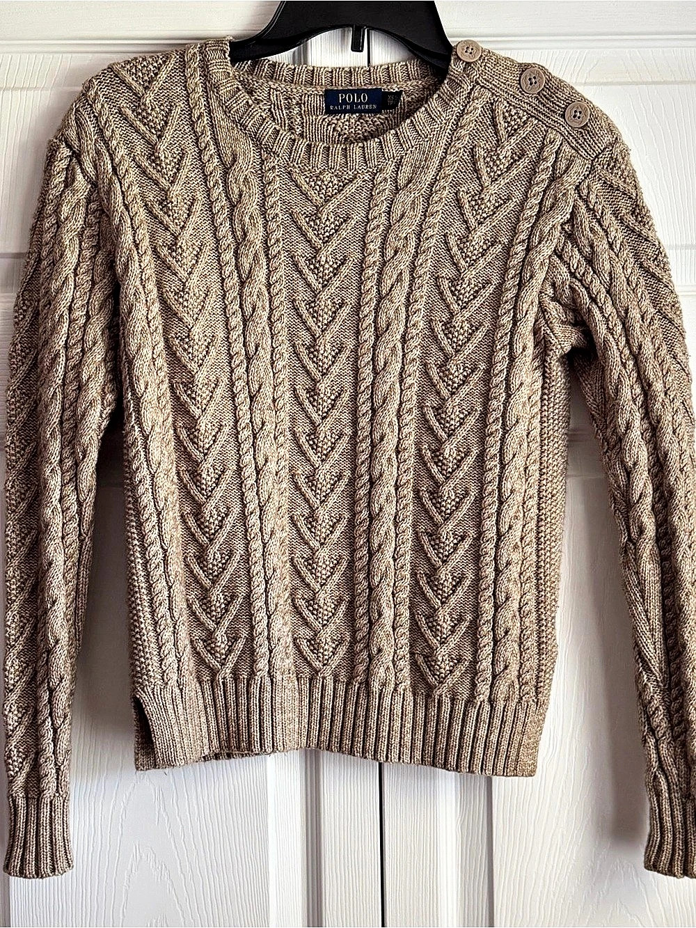 Polo Ralph Lauren Cable-Knit Crewneck Sweater